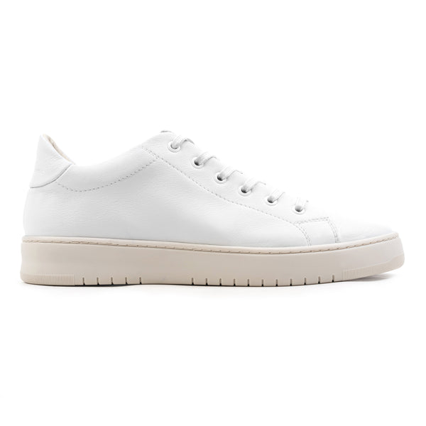 BENNET CITY LOW White Leather