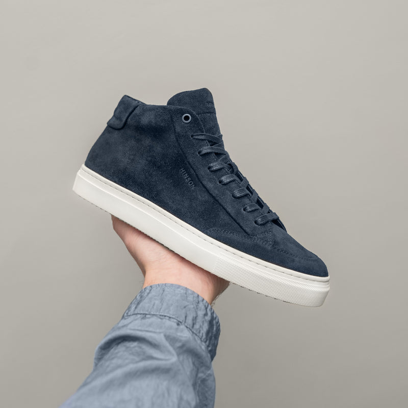 MALTON CLASSIC HIGH TOP Navy Suede