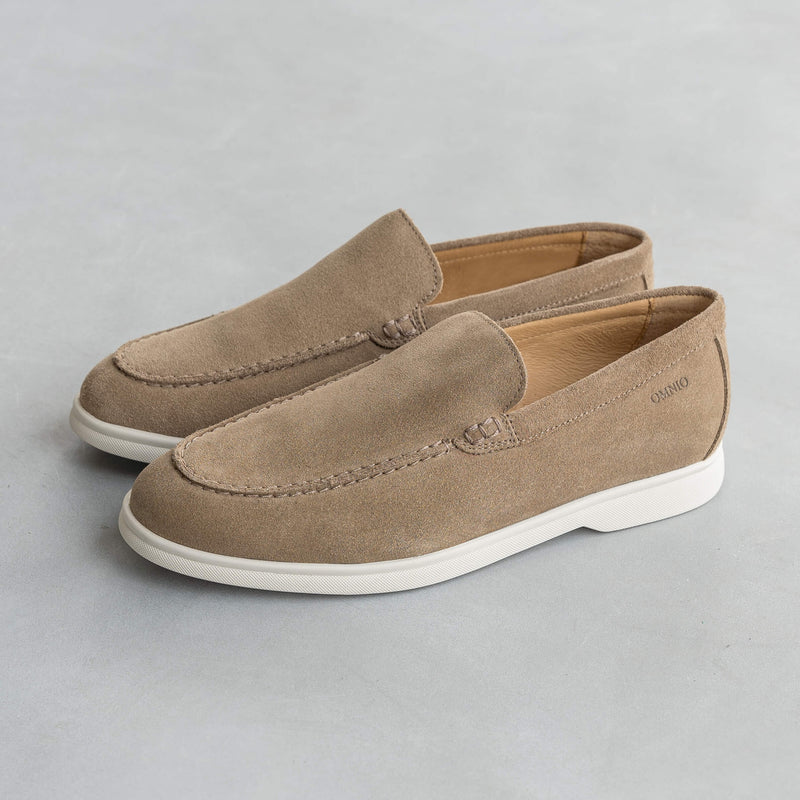 ACE LOAFER MOC Maroliv Suede