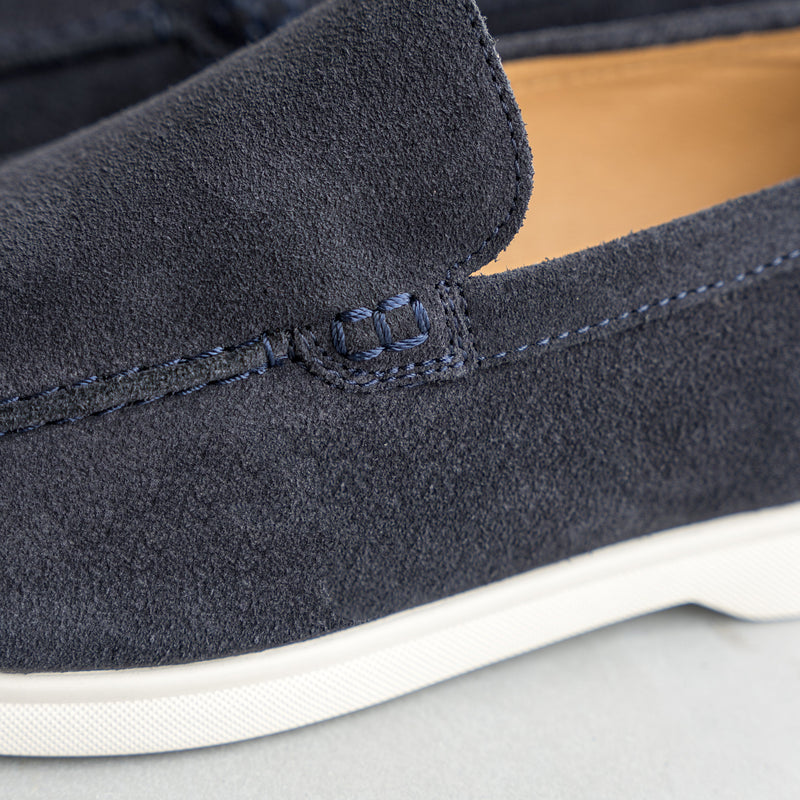 ACE LOAFER MOC Navy Suede