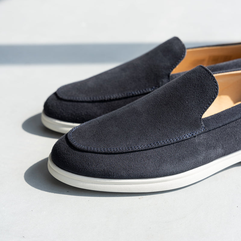 ACE LOAFER Navy Suede