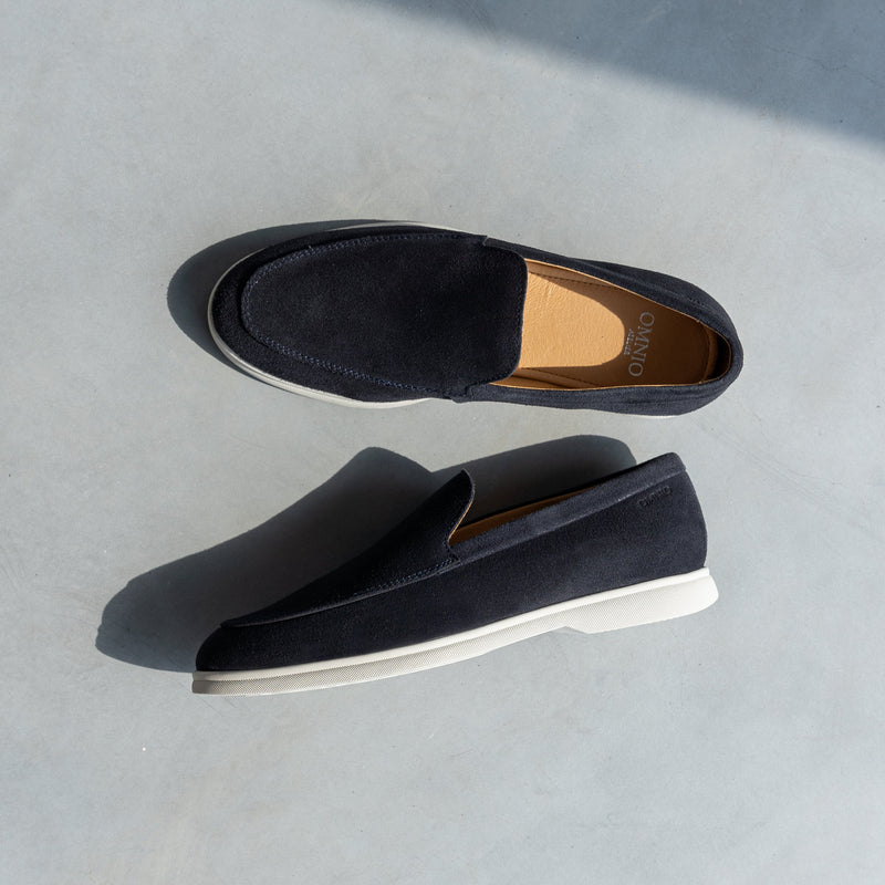 ACE LOAFER Navy Suede